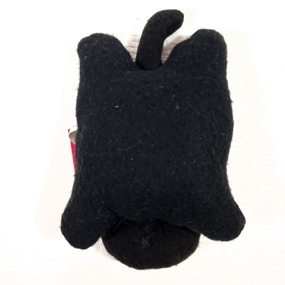 NEW Vintage Pillow Buddies Babies plush Tobie cat Kitty black white Crown Crafts - Picture 5 of 6